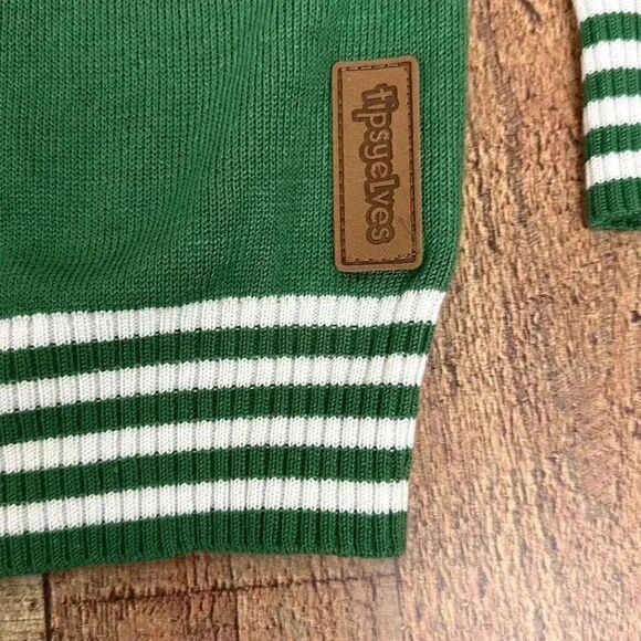 Tipsy Elves Ugly Christmas Sweater - Gingerbread Nightmare Sweater Sz L - Picture 3 of 8